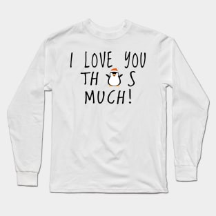 Pinguin love you Long Sleeve T-Shirt